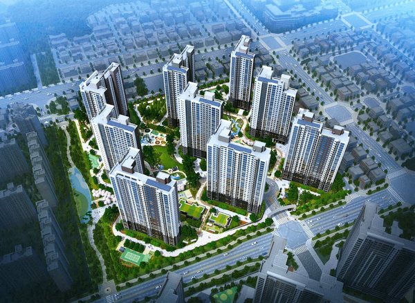 ▲당진 수청1지구 조감도. ⓒ한국토지신탁