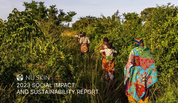 ▲뉴스킨 엔터프라이즈 ‘2023 사회적 영향 및 지속가능경영보고서’. ⓒ뉴스킨 코리아