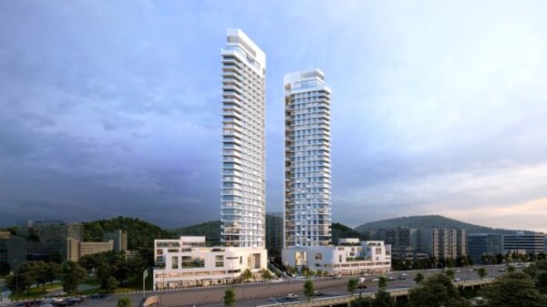 ▲'더팰리스73' 투시도 ⓒ더랜드그룹