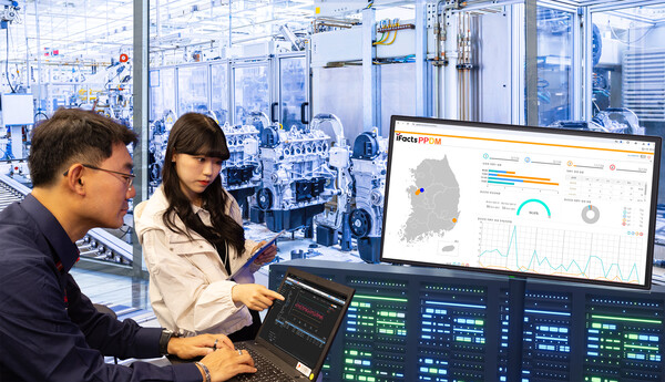 ▲아이팩츠(iFacts) 기반 제조 공장 맞춤형 종합 인공지능(AI) 예지정비 서비스. ⓒSK C&C
