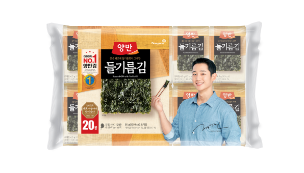 ▲양반 들기름김. ⓒ동원F&B