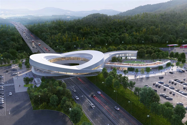 ▲처인휴게시설 조감도. ⓒ계룡그룹