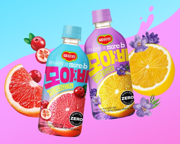 ▲제로 칼로리 에이드 모아:비. ⓒ롯데칠성음료