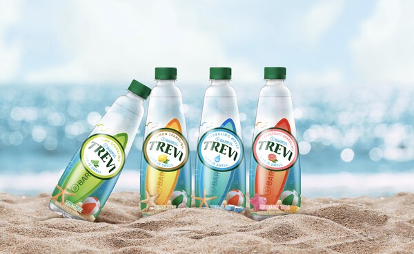 ▲트레비 한정판 이미지. ⓒ롯데칠성음료