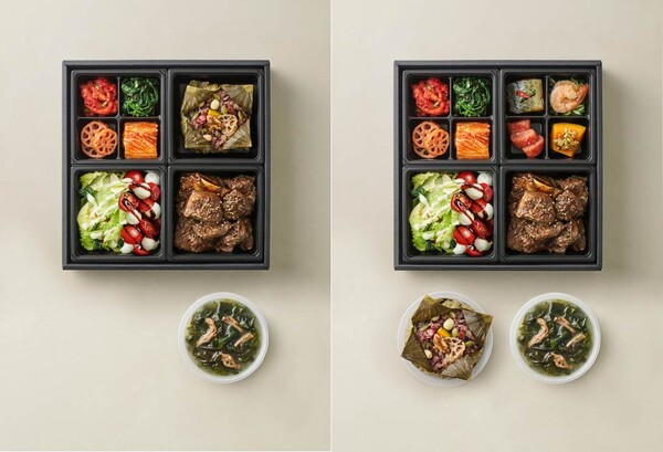 ▲창고43, 프리미엄 도시락 2종. ⓒbhc그룹