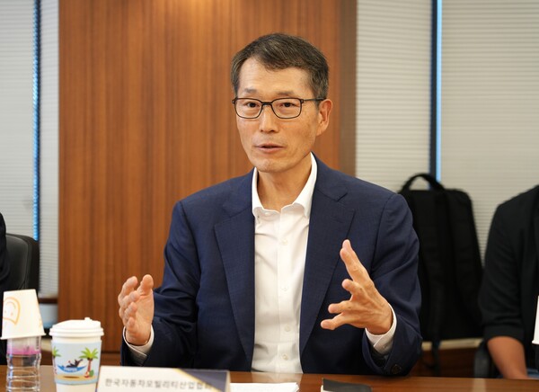 ▲강남훈 한국자동차모빌리티산업협회 회장. ⓒ한국자동차모빌리티산업협회