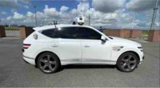 ▲무인 자율주행차. ⓒ국토교통부