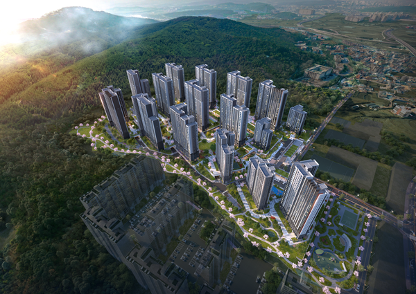 ▲롯데캐슬 위너스포레 조감도. ⓒ롯데건설