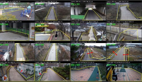 ▲인공지능(AI) 기반 지능형 선별 관제 시스템 ⓒ고양시