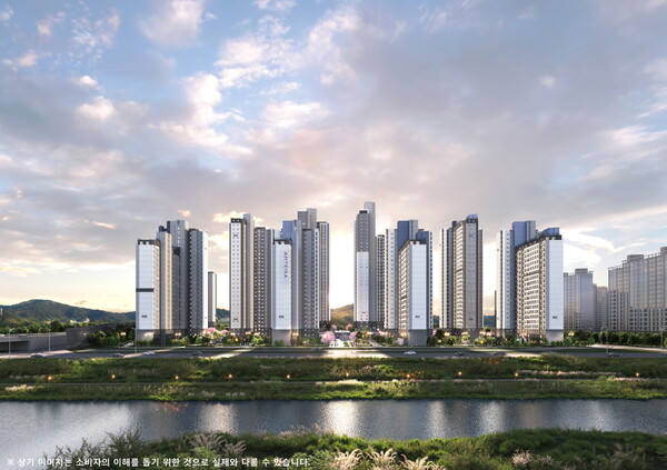 ▲청주테크노폴리스 아테라 투시도. ⓒ금호건설