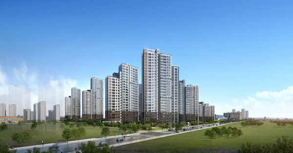 ▲신영지웰 평택화양 투시도. ⓒ신영씨앤디