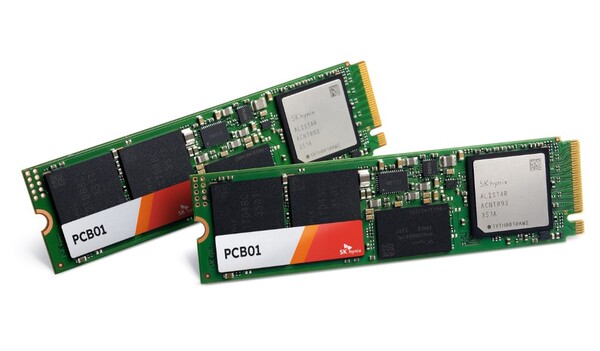 ▲SK하이닉스 SSD 'PCB01'. ⓒSK하이닉스
