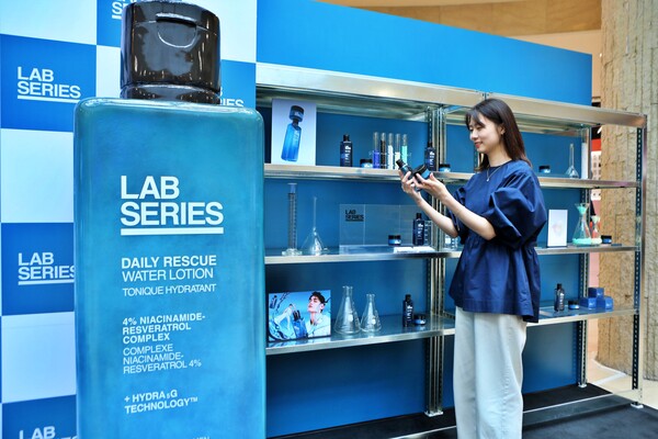 ▲랩 시리즈 팝업 전경. ⓒ롯데쇼핑