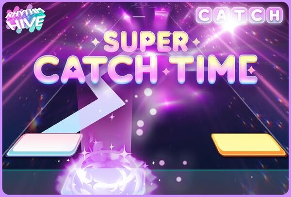 ▲리듬하이브 신규 모드 캐치라이브. ⓒ하이브IM