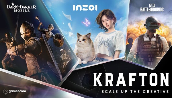 ▲크래프톤 ‘게임스컴 2024’에 참가작 (왼쪽부터)다크앤다커 모바일, 인조이, 배틀그라운드 ⓒ크래프톤