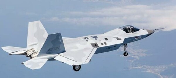 ▲시험비행중인 KF-21 보라매 ‘시제 5호기·단좌형’ ⓒ한국항공우주산업