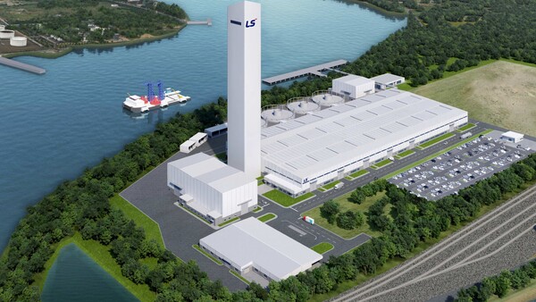 ▲LS그린링크의 미국 버지니아주 신설 공장 조감도.  ⓒ LS전선