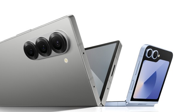 ▲삼성전자 갤럭시 Z 폴드6, Z 플립6. ⓒ삼성전자