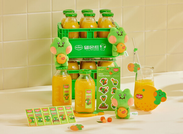 ▲델몬트 with 미니니 스페셜 에디션. ⓒ롯데칠성음료