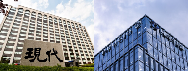 ▲현대건설, 대우건설 본사 사옥. ⓒ각사