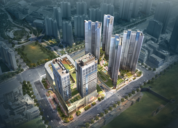 ▲동탄역 롯데캐슬 조감도. ⓒ롯데건설