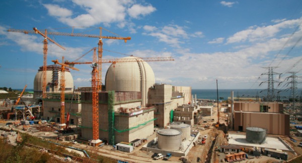 ▲대우건설이 준공한 신월성 원자력발전소 1·2호기 공사 진행 당시 모습. ⓒ대우건설