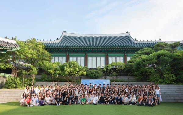 ▲창립 10주년 행사 기념 사진. ⓒ크레이버코퍼레이션