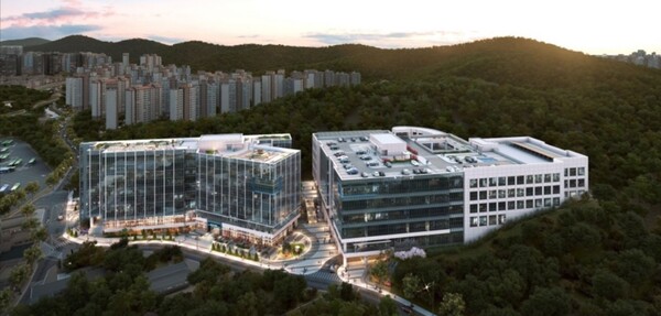 ▲경기 고양시 향동 도시지원시설용지 1블럭(BL) 지식산업센터 조감도 ⓒ 사진 제공=SM그룹]