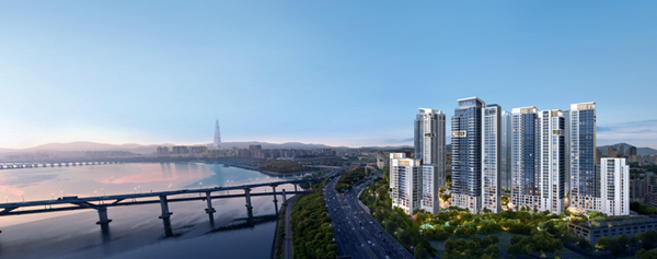 ▲청담 르엘 조감도. ⓒ롯데건설