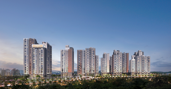 ▲‘용인 둔전역 에피트’ 조감도. ⓒHL디앤아이한라