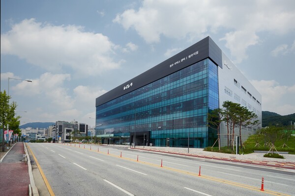 ▲기아 원주 플래그십 스토어 외부 전경. ⓒ기아