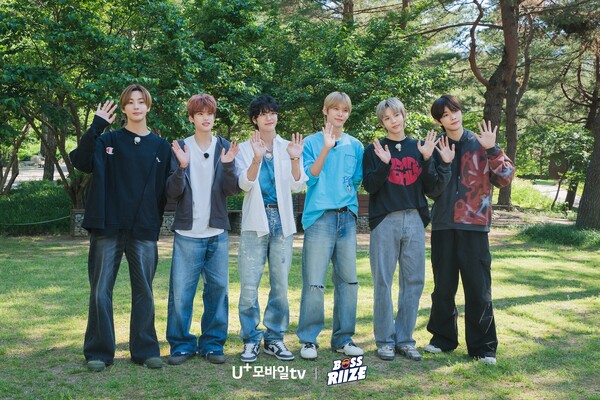 ▲보스 라이즈 촬영 현장 스틸컷. ⓒLG유플러스