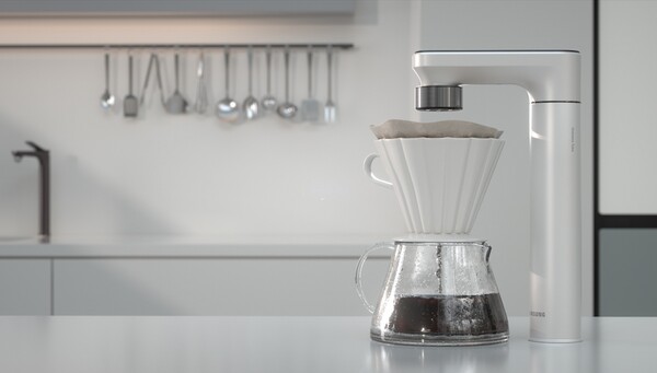 ▲유럽 최대 가전 전시회인 'IFA 2024'에서 공개되는 비스포크 정수기 전용 '브루어 키트(Brewer Kit)' 모습 ⓒ 삼성전자