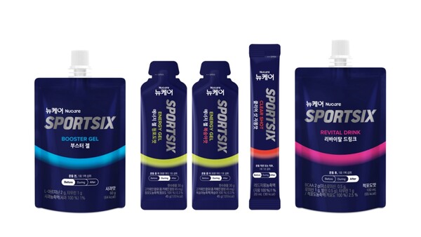 ▲대상웰라이프 뉴케어 스포식스 신제품 5종 이미지. ⓒ대상