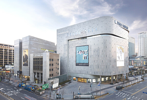 ▲서울 영등포구에 위치한 타임스퀘어점 전경. ⓒ신세계백화점