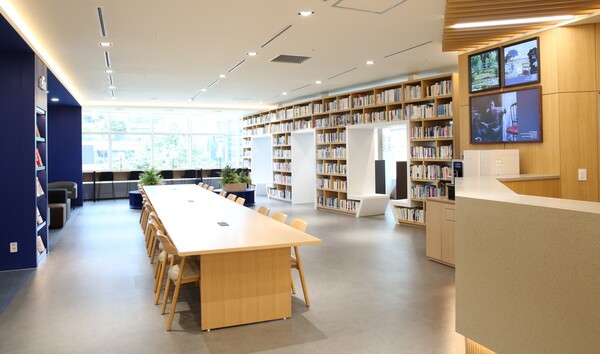 ▲KLID 도서관 전경. ⓒ한국지역정보개발원