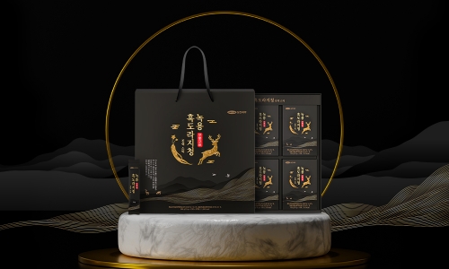 ▲위시헬씨 녹용 구증구포 흑도라지청 진액스틱. ⓒ삼진제약