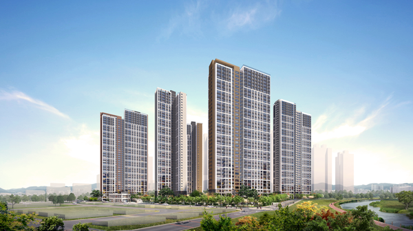 ▲원주역 우미린 더 스카이 투시도. ⓒ우미건설