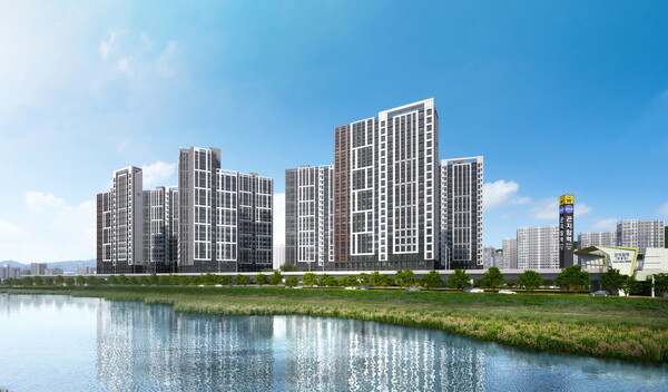 ▲곤지암역 제일풍경채 투시도. ⓒ제일건설