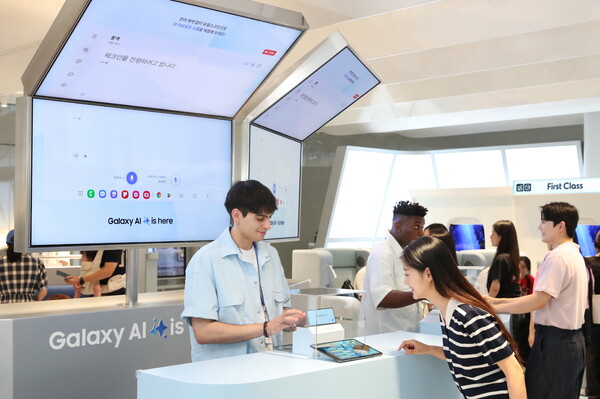 ▲갤럭시 스튜디오 더현대. ⓒ삼성전자