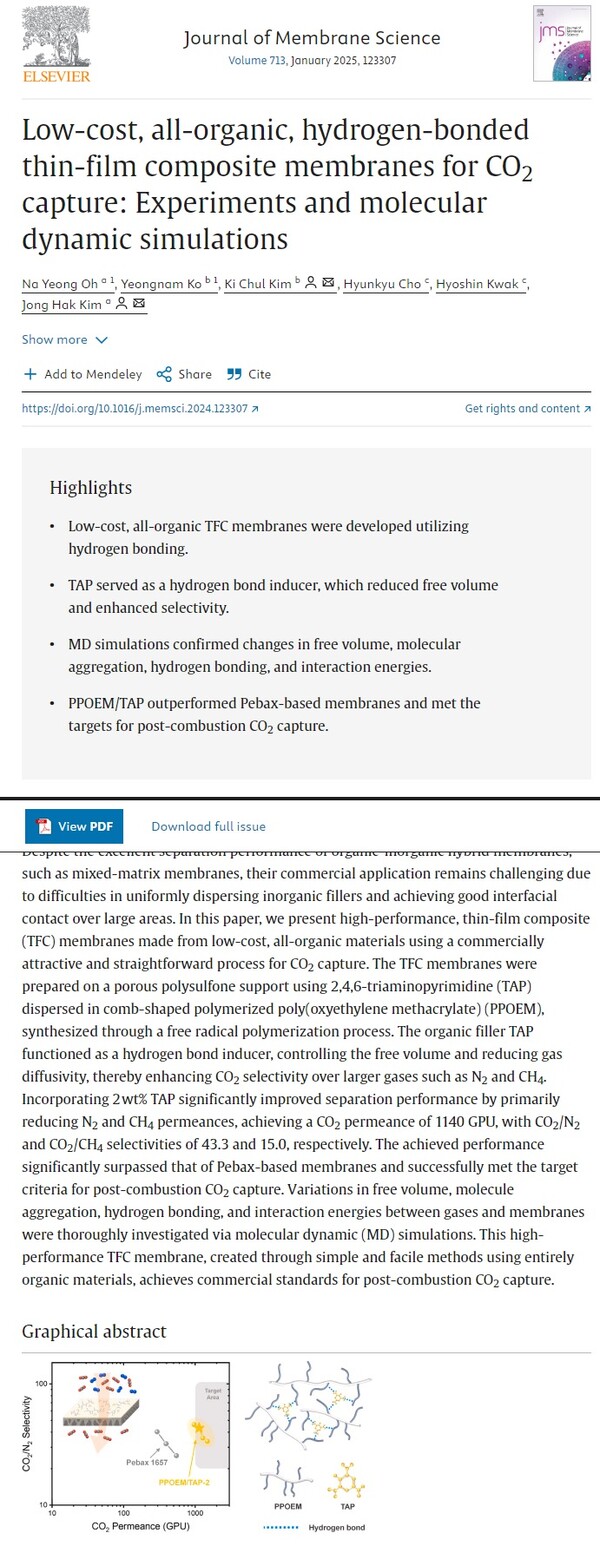 ▲온라인 학술지에 게재된 연구논문 사진. ⓒSK이노베이션