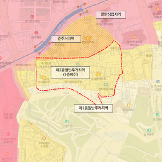▲중구 회현동1가 164 일대 휴먼타운 2.0 후보지 위치도. ⓒ서울시