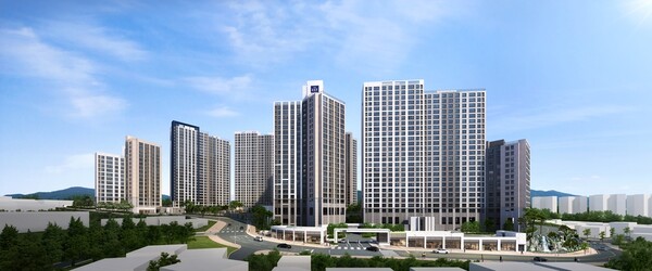 ▲파주 문산역 3차 동문 디 이스트 센트럴 투시도. ⓒ동문건설