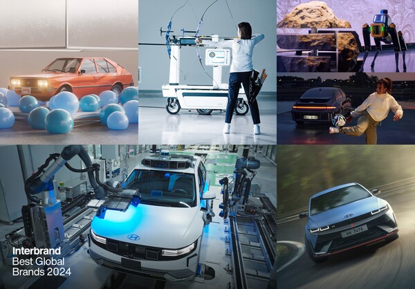 ▲‘2024 월드카 어워즈’에서 ‘세계 올해의 고성능차’로 선정된 아이오닉 5 N, 현대차의 헤리티지를 재조명한 특별 전시, 양궁 국가대표팀 후원 등 최근 현대자동차 브랜드 가치 상승에 기여한 활동들로 연출됐다. ⓒ현대자동차