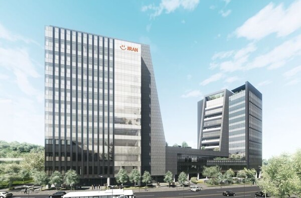 ▲지란지교시큐리티 신사옥 인피니티 타워 이미지. ⓒ지란지교