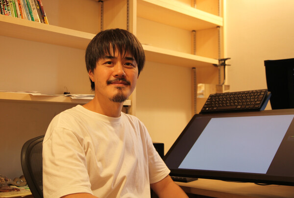 ▲'룩백' 오시야마 키요타카 감독. ⓒ메가박스중앙