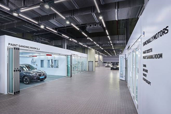 ▲새로 오픈한 삼천리 모터스 청주 서비스 팩토리. ⓒ삼천리 모터스