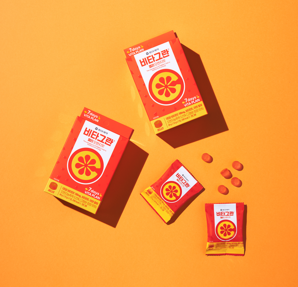 ▲비타그란 젤리 오렌지 맛. ⓒ동아제약