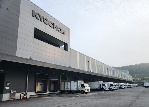 ▲교촌에프앤비 수도권 물류센터. ⓒ교촌