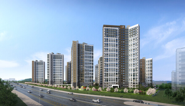 ▲오산세교 우미린 센트럴시티 투시도. ⓒ우미건설